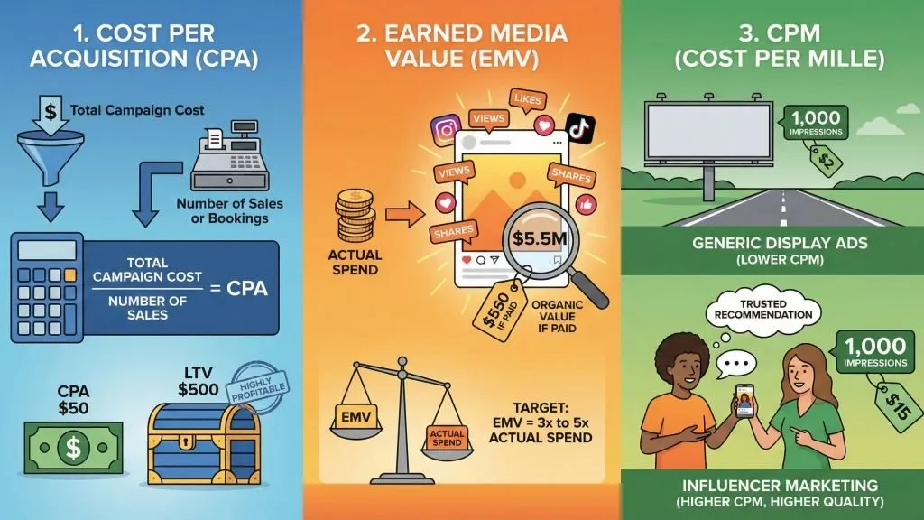 If you are reporting to a board, CFO, or business owner, "likes" are insufficient.
