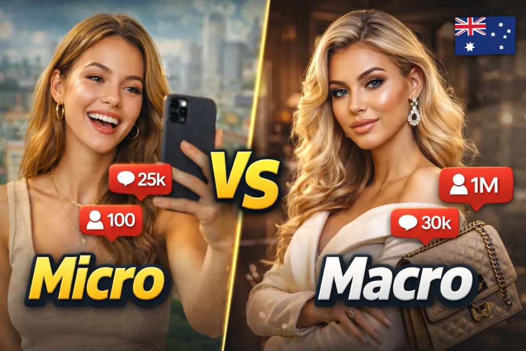 Micro vs. Macro Influencers: Where Should Australian Brands Invest?