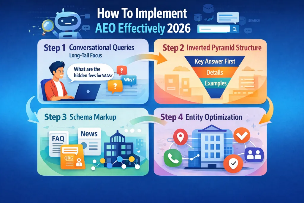 How To Implement AEO Effectively 2026?