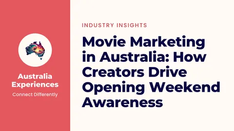 Movie Marketing in Australia: How Creators Drive Opening Weekend Awareness