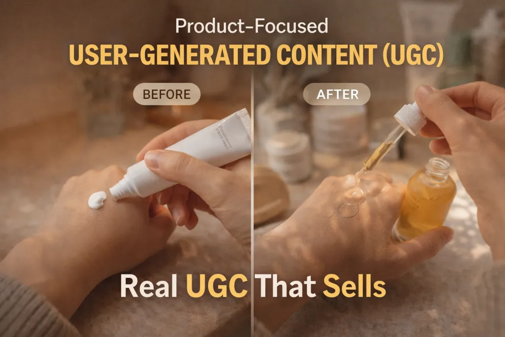 Product-Focused User-Generated Content (UGC)