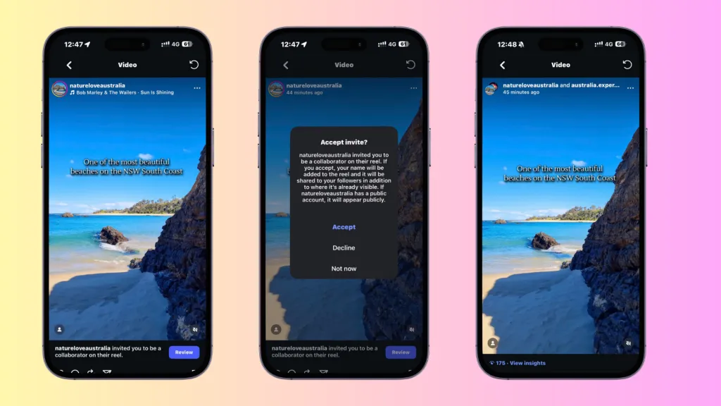 how to add a collaborator on instagram