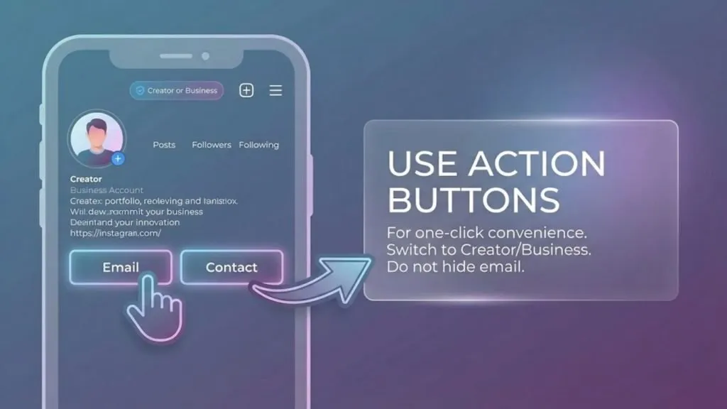 Brands prefer the one-click convenience of a contact button.