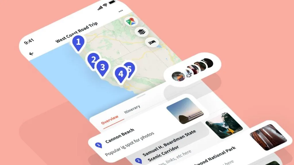 best trip planning apps Wanderlog 