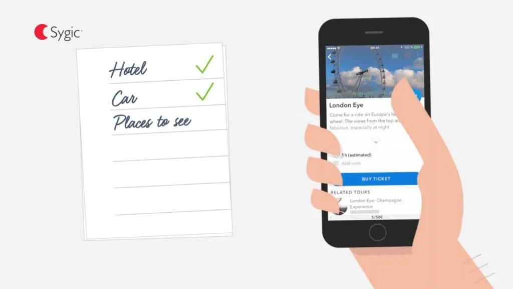 best trip planning apps Sygic Travel 